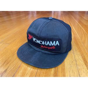 Vintage Yokohama hat 70s Yokohama vintage trucker